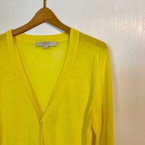 Loft 3/4 Sleeve Cardigan